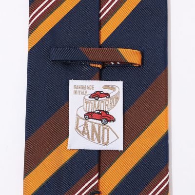 ＴＯＭＯＲＲＯＷＬＡＮＤ　ＭＡＤＥ　ＩＮ　ＩＴＡＬＹ　シルクコットン　ネクタイ