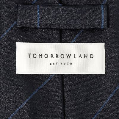ＴＯＭＯＲＲＯＷＬＡＮＤ　シルク　ストライプネクタイ