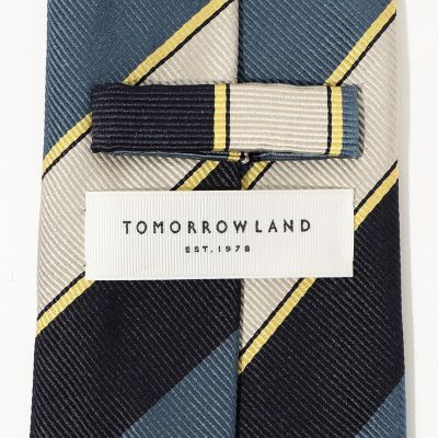 ＴＯＭＯＲＲＯＷＬＡＮＤ　シルク　レジメンタルネクタイ
