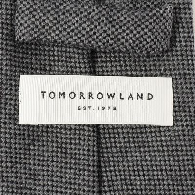 TOMORROWLAND ウール ソリッドネクタイ | TOMORROWLAND