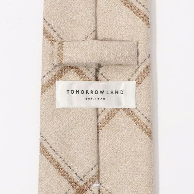 ＴＯＭＯＲＲＯＷＬＡＮＤ　ウール　チェックネクタイ