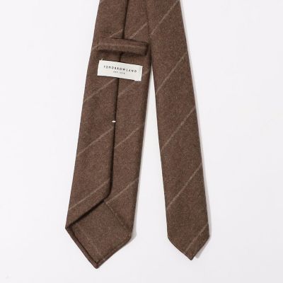 TOMORROWLAND ウール ストライプネクタイ