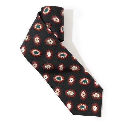 ＜TOMORROWLAND (Men)＞ＴＯＭＯＲＲＯＷＬＡＮＤ　シルク　プリントネクタイ