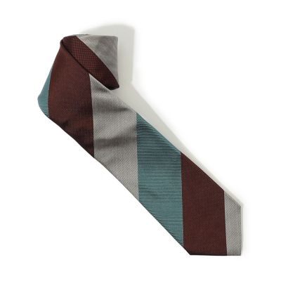 ＜TOMORROWLAND (Men)＞ＴＯＭＯＲＲＯＷＬＡＮＤ　シルク　レジメンタルストライプネクタイ