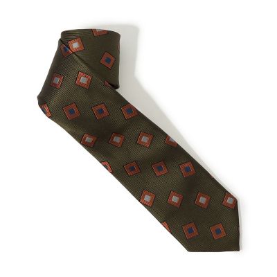 ＜TOMORROWLAND (Men)＞ＴＯＭＯＲＲＯＷＬＡＮＤ　シルクジャガード　小紋柄ネクタイ