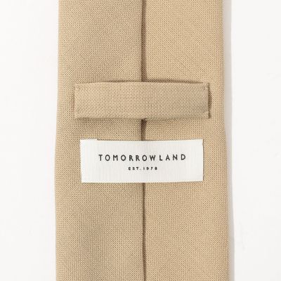 ＴＯＭＯＲＲＯＷＬＡＮＤ　ウール　ソリッドネクタイ
