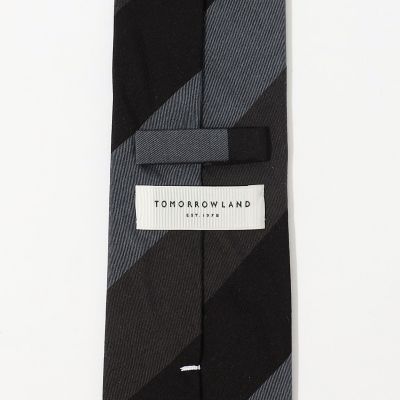 TOMORROWLAND シルク レジメンタルストライプ