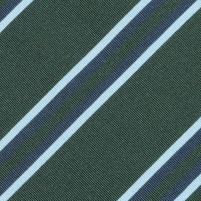 Atkinsons アイリッシュポプリン レジメンタルストライプ