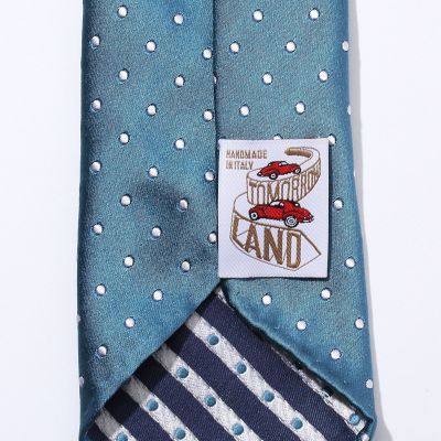 TOMORROWLAND シルク セッテピエゲ ドットタイ