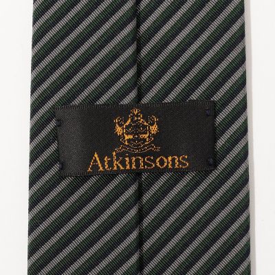 Atkinsons アイリッシュポプリン レジメンタルストライプ