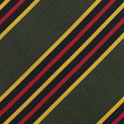 Atkinsons アイリッシュポプリン レジメンタルストライプ