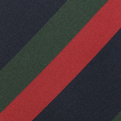 Atkinsons アイリッシュポプリン レジメンタルストライプ