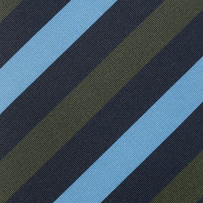 Atkinsons アイリッシュポプリン レジメンタルストライプ