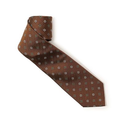 ＜TOMORROWLAND (Men)＞ＴＯＭＯＲＲＯＷＬＡＮＤ　シルクジャカード　小紋柄ネクタイ