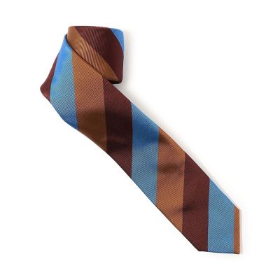 ＜TOMORROWLAND (Men)＞ＴＯＭＯＲＲＯＷＬＡＮＤ　シルク　レジメンタルストライプナロータイ