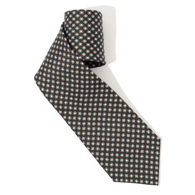 ＜TOMORROWLAND (Men)＞ＥＲＲＩＣＯ　ＦＯＲＭＩＣＯＬＡ　シルクプリント　小紋柄ネクタイ