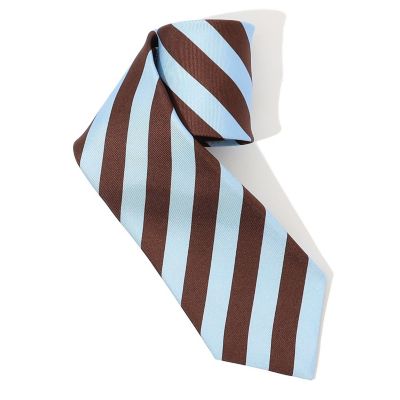 ＜TOMORROWLAND (Men)＞ＥＲＲＩＣＯ　ＦＯＲＭＩＣＯＬＡ　シルクプリント　レジメンタルストライプネクタイ