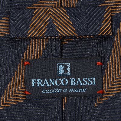 FRANCO BASSI シルクジャカードネクタイ | TOMORROWLAND