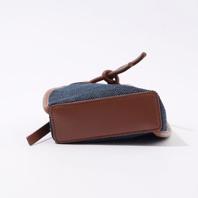 ｔｈｅ　ｄｉｌｅｔｔａｎｔｅ　レザー×ファブリック　２ｗａｙサコッシュ