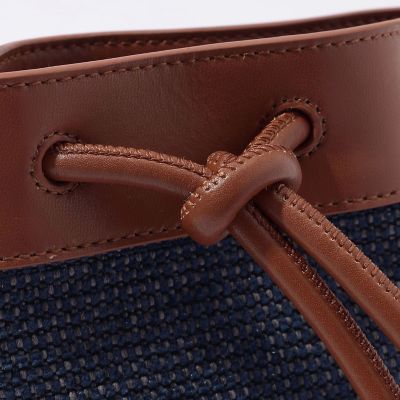 ｔｈｅ　ｄｉｌｅｔｔａｎｔｅ　レザー×ファブリック　２ｗａｙサコッシュ