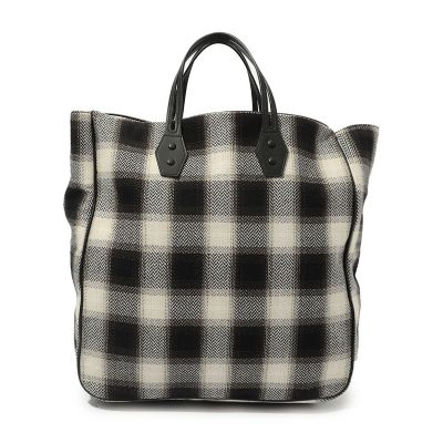 ＜TOMORROWLAND (Men)＞【別注】ｔｈｅ　ｄｉｌｅｔｔａｎｔｅ　レザー×ファブリック　トートバッグ