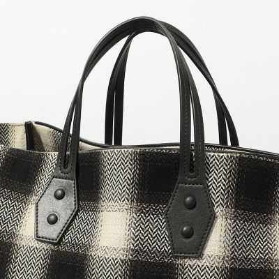 【別注】ｔｈｅ　ｄｉｌｅｔｔａｎｔｅ　レザー×ファブリック　トートバッグ