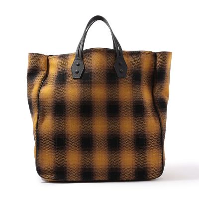 【別注】ｔｈｅ　ｄｉｌｅｔｔａｎｔｅ　レザー×ファブリック　トートバッグ