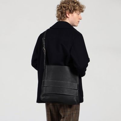 別注】A NAUHA L シュリンクレザー ショルダーバッグ