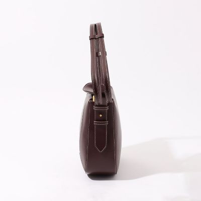 別注】L'Avenir レザー ショルダーバッグ | TOMORROWLAND (Men