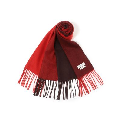 TOMORROWLAND カシミヤ パネルチェックマフラー