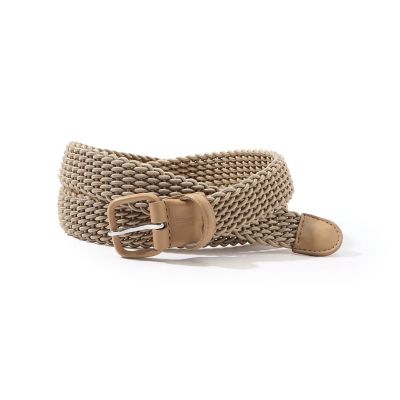 Maison Boinet レザーカバーバックル メッシュベルト