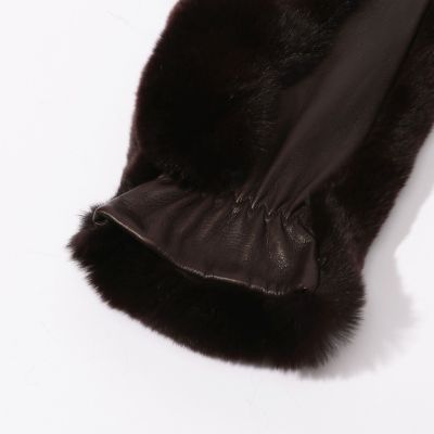 GIGLIO FIORENTINO ムートン ミトングローブ GIGLIO FIORENTINO ムートン ミトングローブ