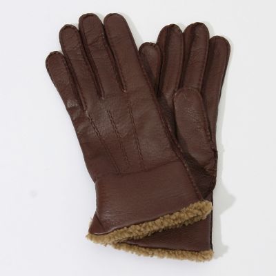 MAZZOLENI ディアスキン×ムートン グローブ | TOMORROWLAND