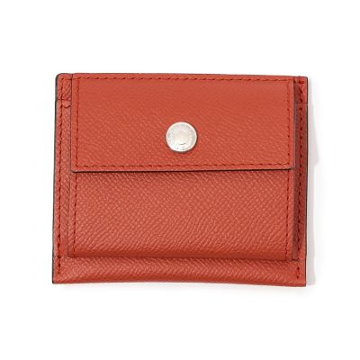 【送料無料】TOMORROWLAND (Men)/トゥモローランド BROOKLYN MUSEUM シュリンクレザー ミニスナップウォレット 27オレンジ 財布・マネークリップ【三越伊勢丹/公式】