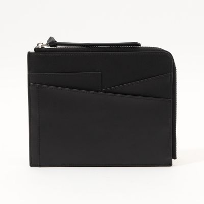 ｔｈｅ　ｄｉｌｅｔｔａｎｔｅ　ファブリック×レザーコンビ　マルチケース