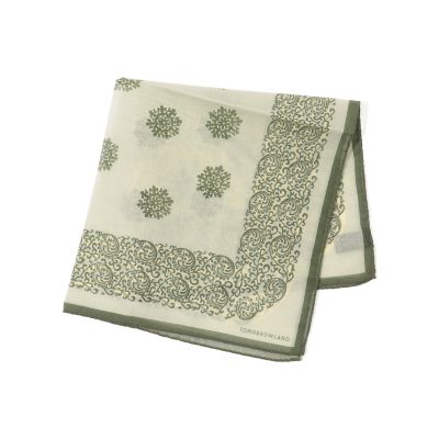 ＜TOMORROWLAND (Men)＞ＴＯＭＯＲＲＯＷＬＡＮＤ　コットンシルク　プリントポケットチーフ