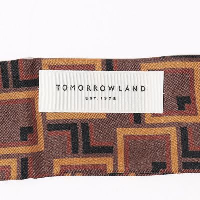 ＴＯＭＯＲＲＯＷＬＡＮＤ　シルク　スカーフタイ