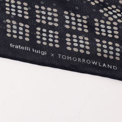 【タイムセール：６月３０日（月）午前９時３０分迄】ＦＲＡＴＥＬＬＩ　ＬＵＩＧＩ　シルクシフォン　スカーフ
