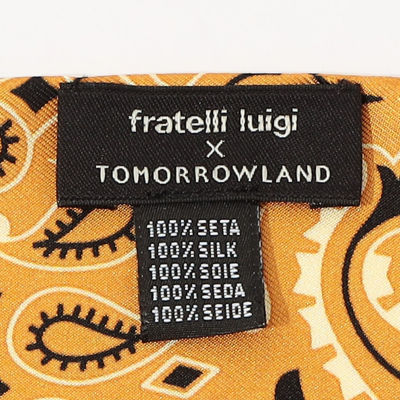 Fratelli Luigi シルク ドットスカーフ 財布、帽子、ファッション小物