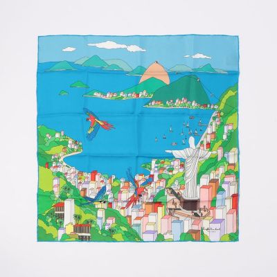 Ｋｉｎｌｏｃｈ　シルク　スカーフ