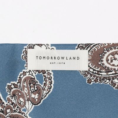ＴＯＭＯＲＲＯＷＬＡＮＤ　シルク　スカーフ
