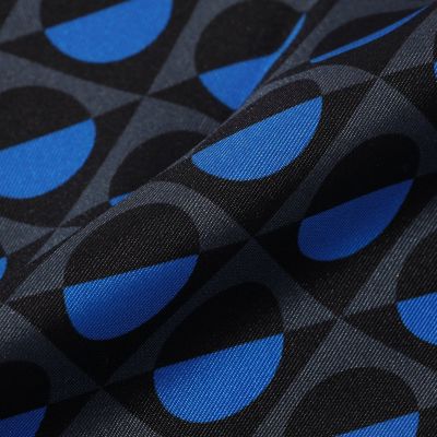 TOMORROWLAND ジオメトリック柄 シルクスカーフ