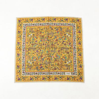 Drake's TIGER GARDEN PRINT BANDANA
