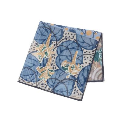 ＜TOMORROWLAND (Men)＞ＴＯＭＯＲＲＯＷＬＡＮＤ　コットンシルク　プリントスカーフ