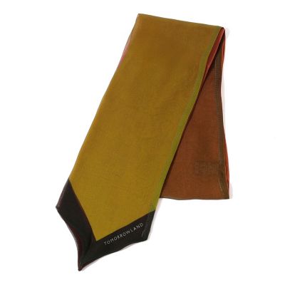 ＜TOMORROWLAND (Men)＞ＴＯＭＯＲＲＯＷＬＡＮＤ　シルク　パネルスカーフ