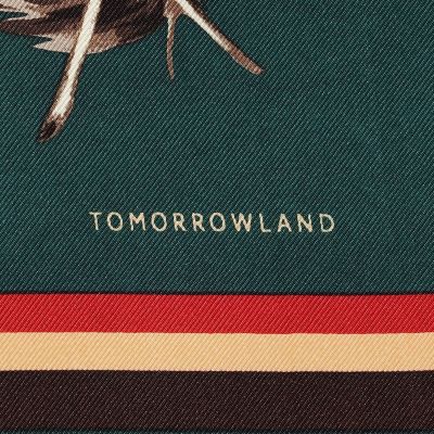 ＴＯＭＯＲＲＯＷＬＡＮＤ　シルク　スカーフ