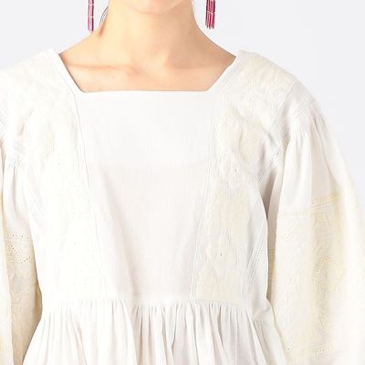 【ＷＥＢ限定】ＥＭＢＲＯＩＤＥＲＹ　ボリュームスリーブブラウス