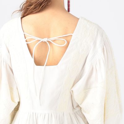 【ＷＥＢ限定】ＥＭＢＲＯＩＤＥＲＹ　ボリュームスリーブブラウス