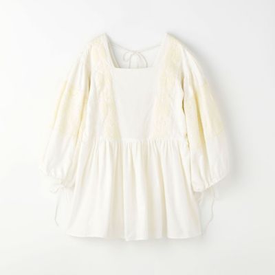【ＷＥＢ限定】ＥＭＢＲＯＩＤＥＲＹ　ボリュームスリーブブラウス