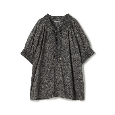 【美品】Plantation イッセイミヤケ コットンリネン 長袖 ギャザー NEW ITEM】 “ISSEY MIYAKE MEN” Yellow beige cotton design L/S